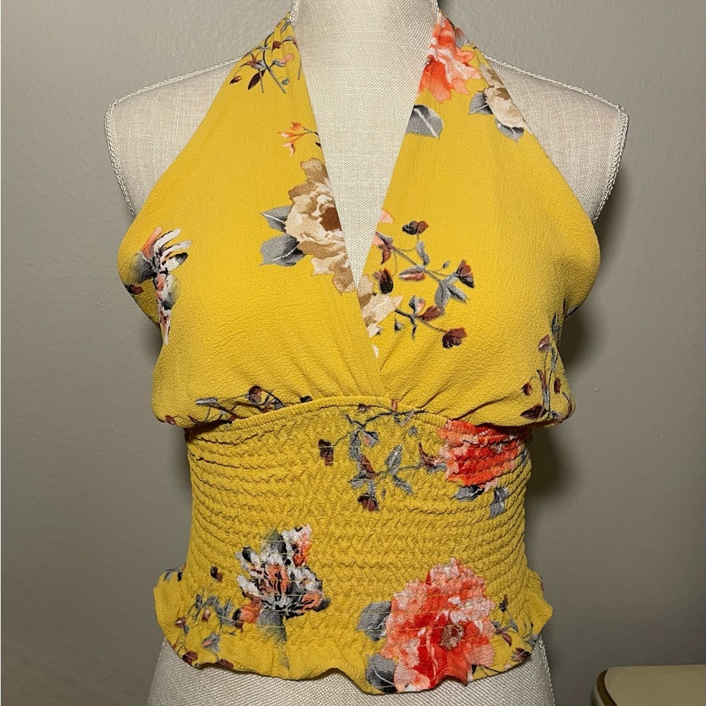Small Yellow Love Tree Top
